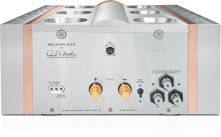 Dagostino Relentless Mono Amplifier Silver