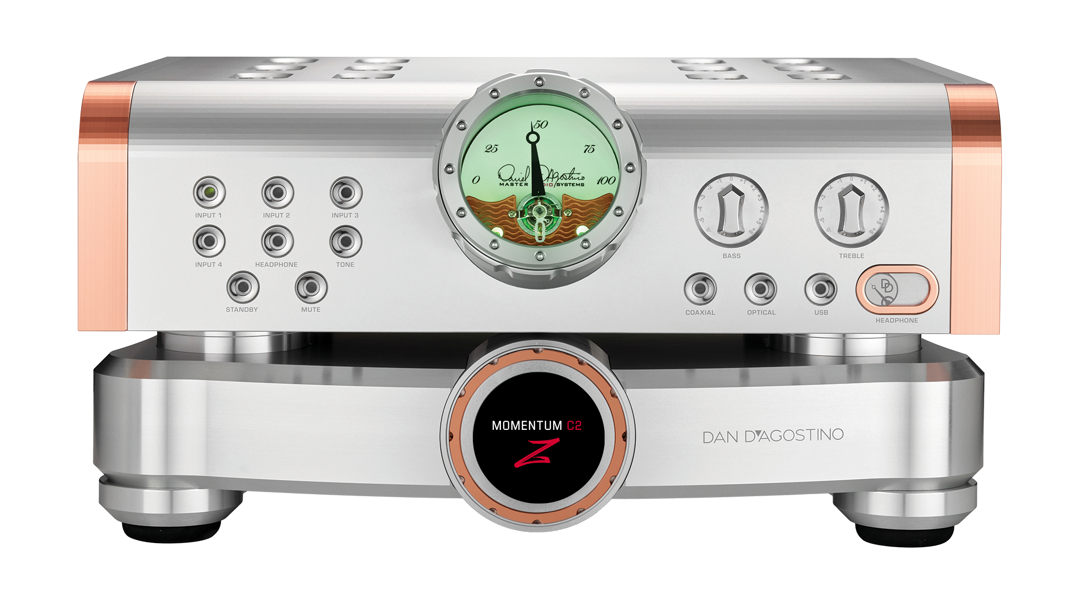 Dan D’Agostino Momentum C2 Preamplifier Silver